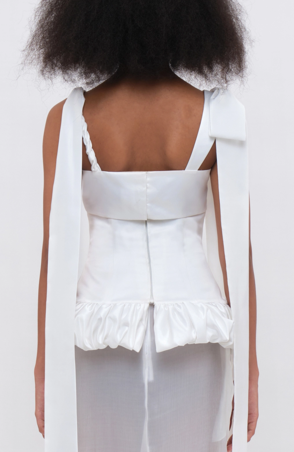 Embellished Gathered Corset - Image 3