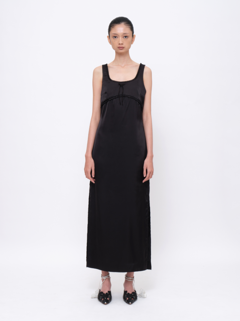 Scoop-neck Maxi Dress