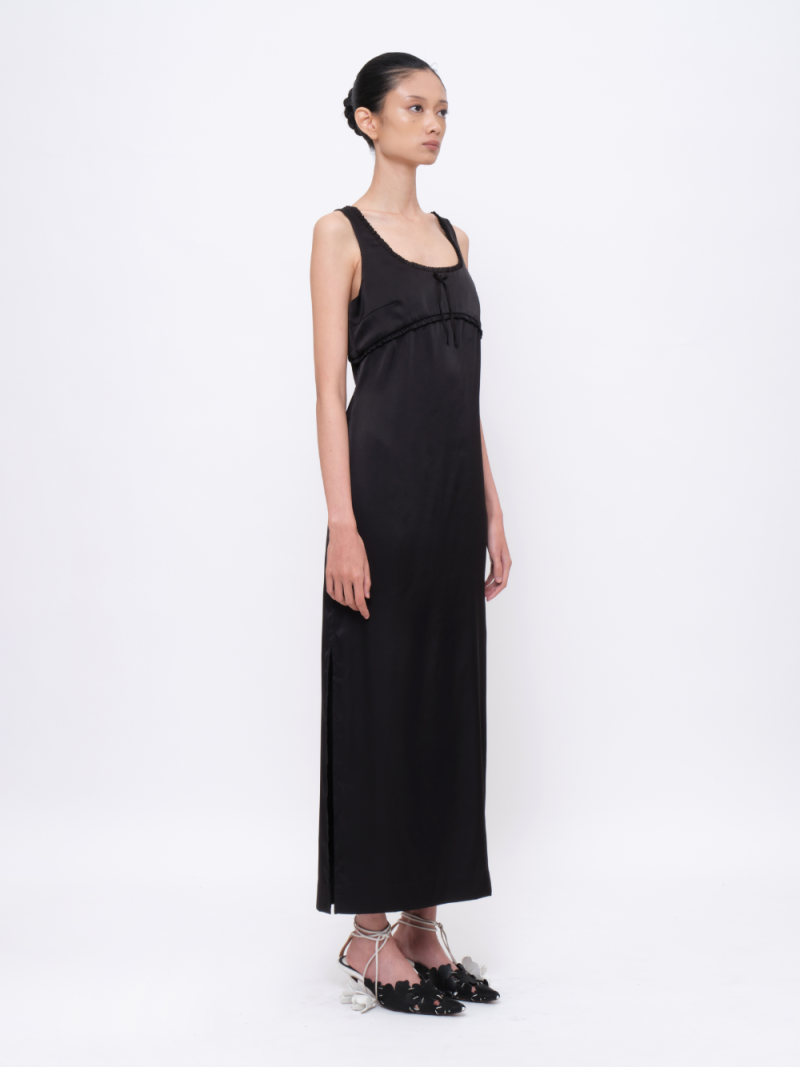 Scoop-neck Maxi Dress